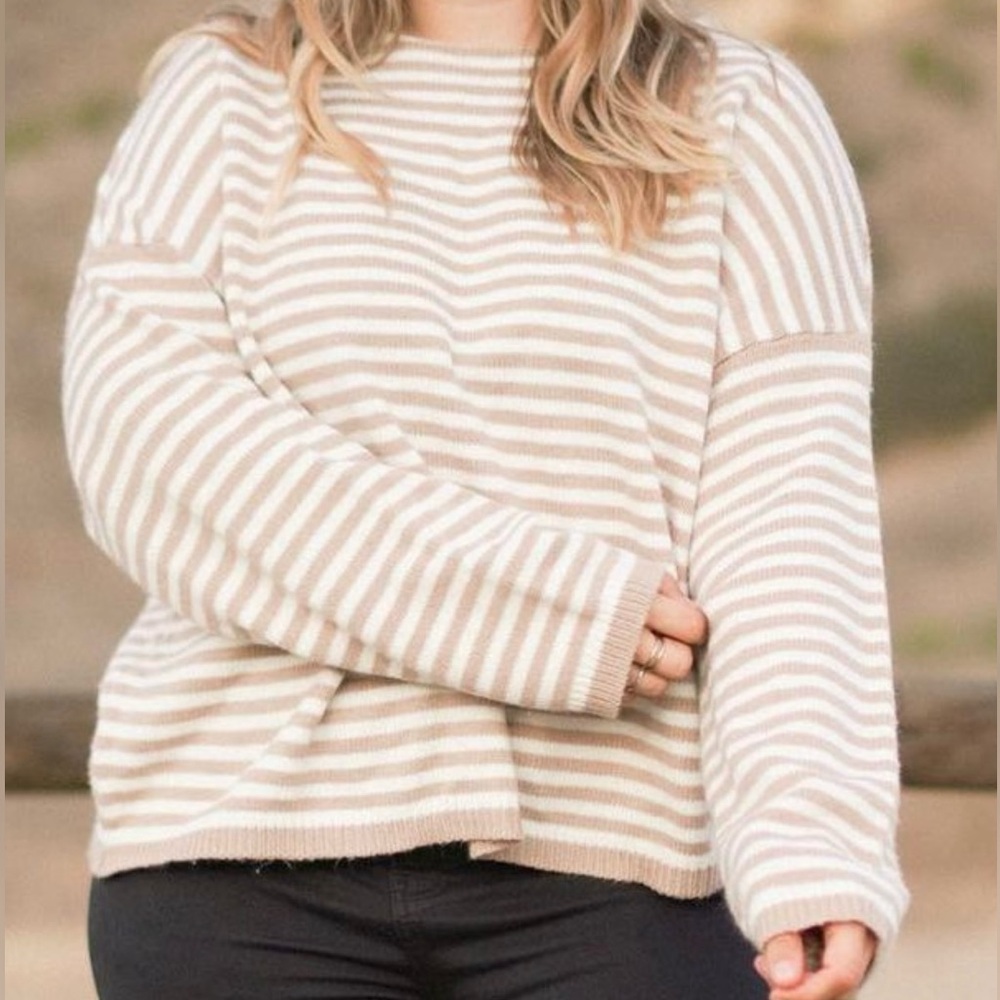 CJLA Wesley Sweater in Tan